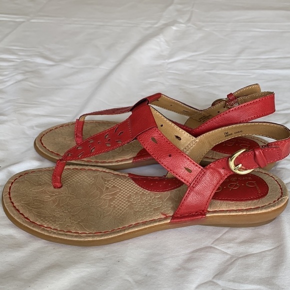 B o c Born Concepts Clearwater Flat Adjustable Ankle strap Sandals Size 7M - Picture 4 of 10